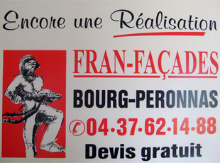 Panneau chantier Fran-Faades